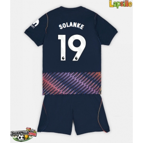 Tottenham Hotspur Dominic Solanke #19 Vieraspaita Lapsille 2026-27 Lyhythihainen (+ shortsit)